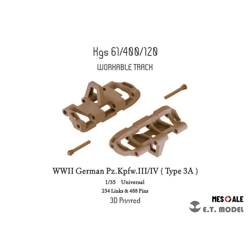 3D Printing Nyc - ET 1/35 P35-020 WWII German Pz.Kpfw.III/IV