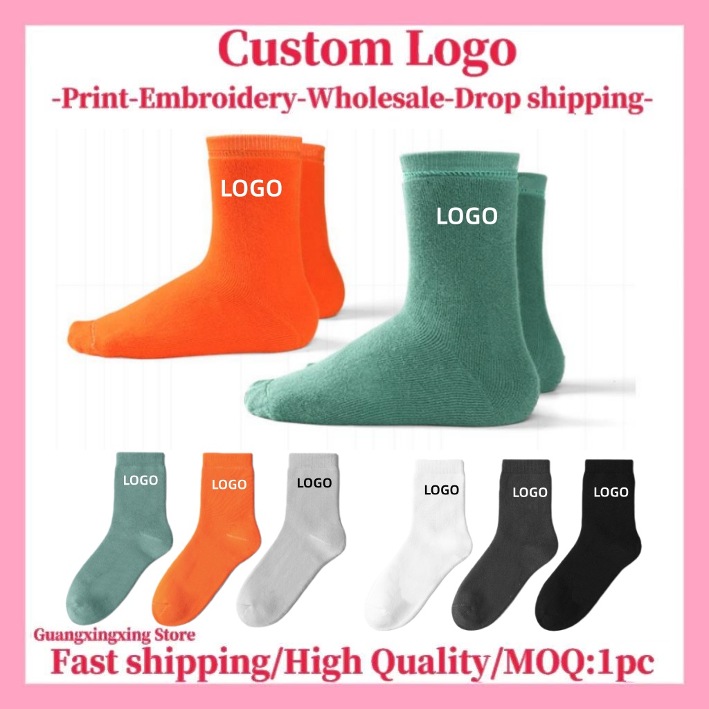 3D Printing Youtube - Customized Logo for socks Customized men's