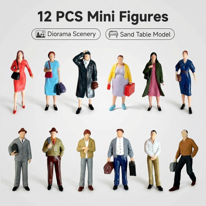 3D Printing Abs - 1:25 3D Printed Model Figures 12