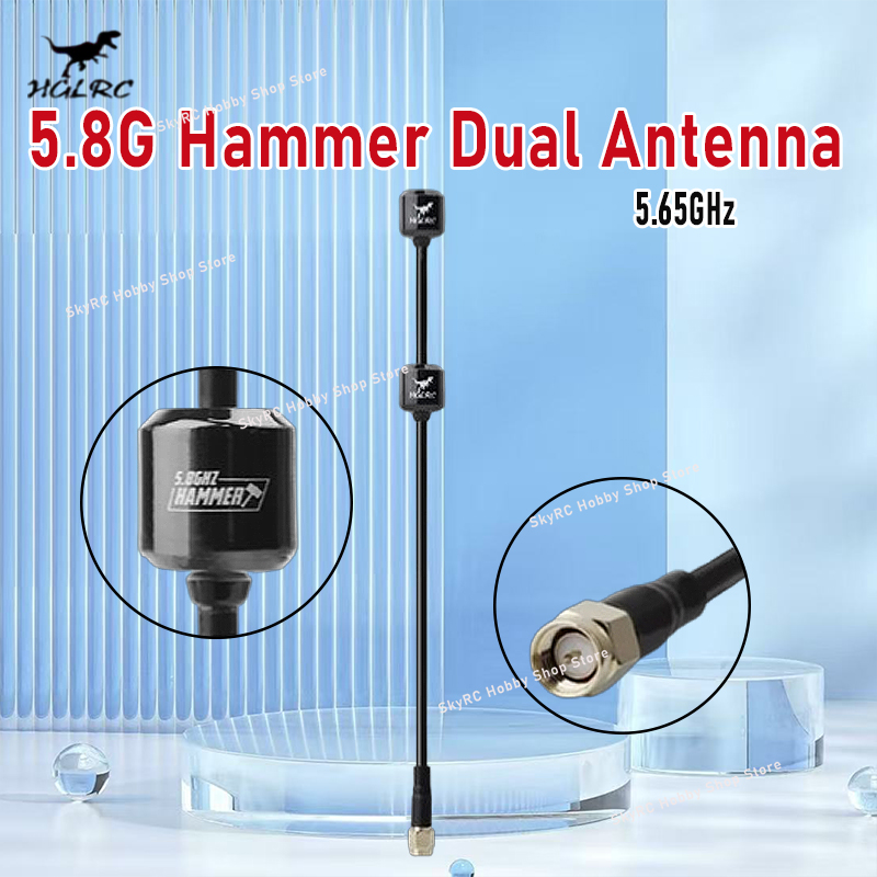 3D Printing Drone - HGLRC 5.8G Hammer Dual Antenna 5.65GHz