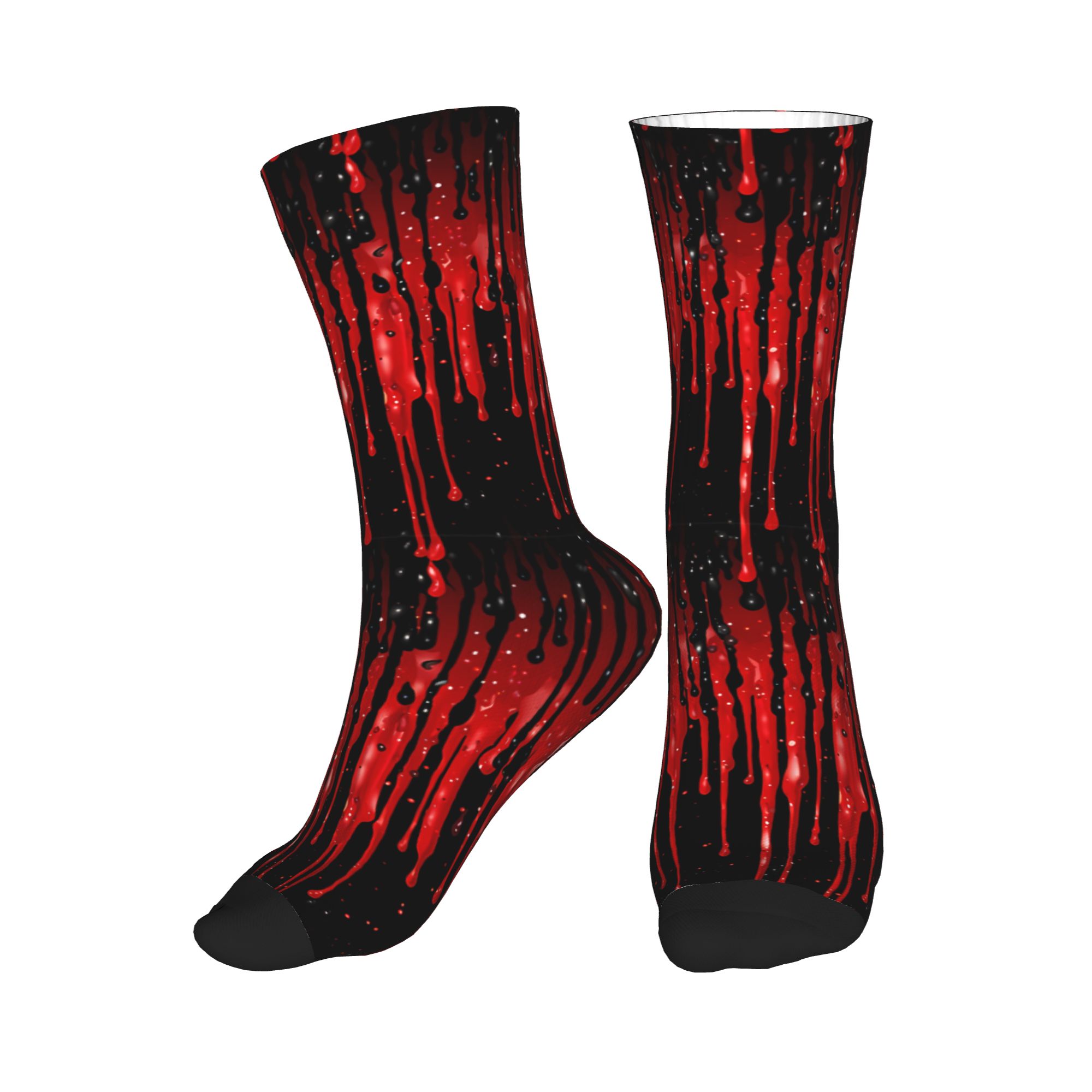 3D Printing Youtube - Dripping Red Liquid Pattern Men Women