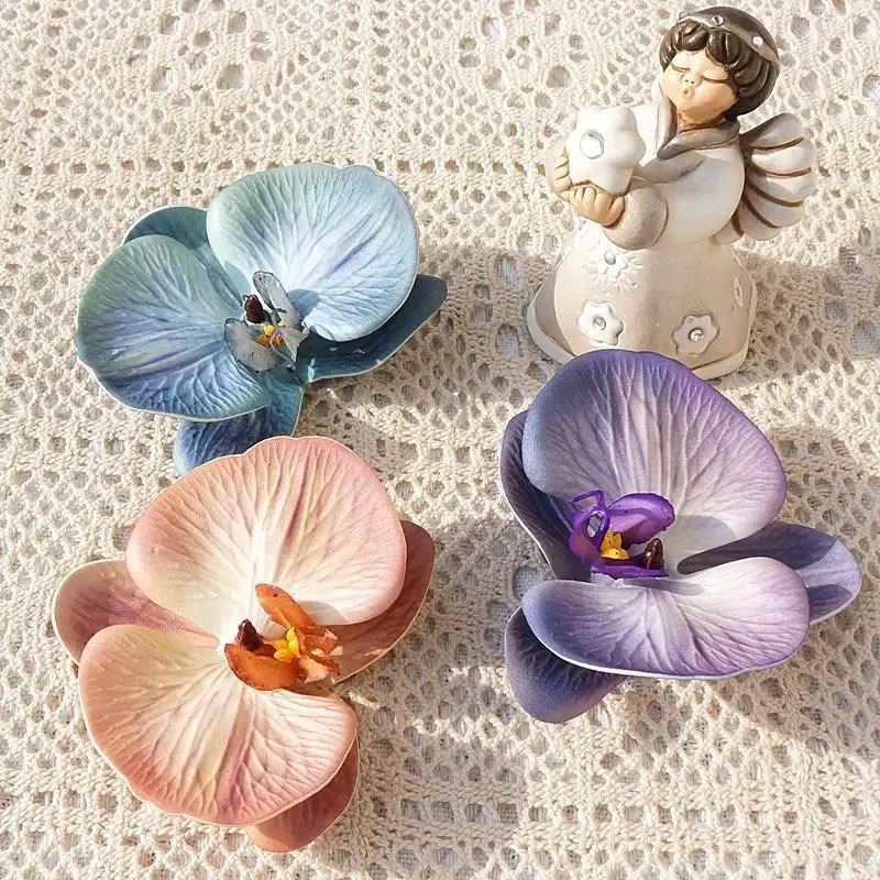 3D Printing Plastic - 3D printed butterfly orchid headpiece, artificial