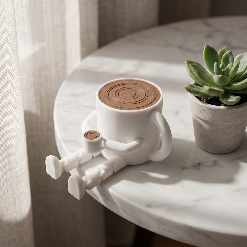 3D Printing Coffee Bean Orname - đánh giá và giá 3D Printing Pot