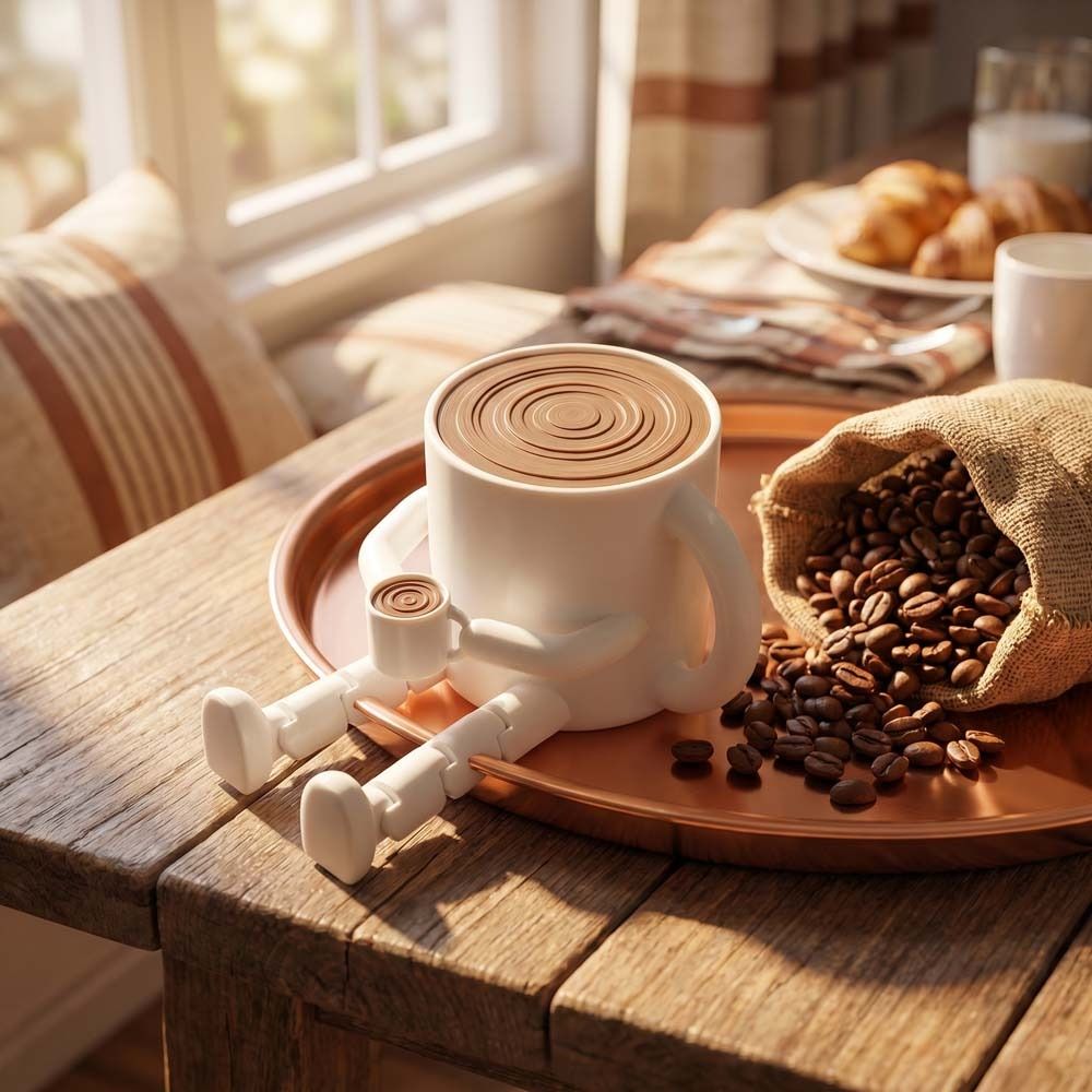 3D Printing Coffee Bean Orname - đánh giá và giá 3D Printing Pot