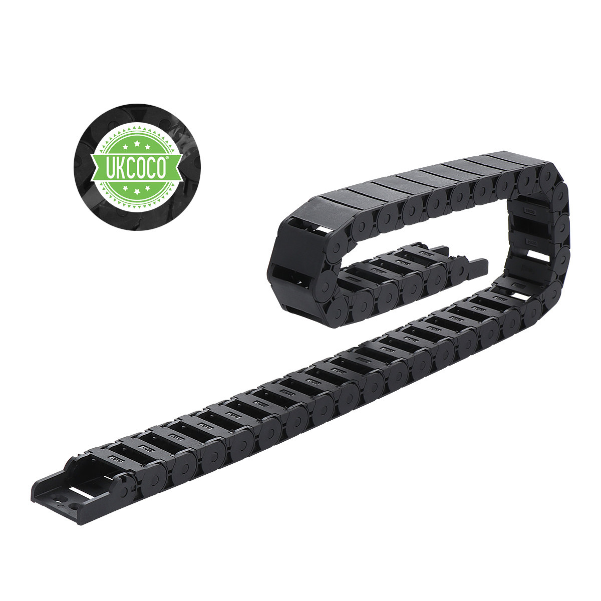 1M Black Plastic Cable Carrier - đánh giá và giá 3D Printing Plastic
