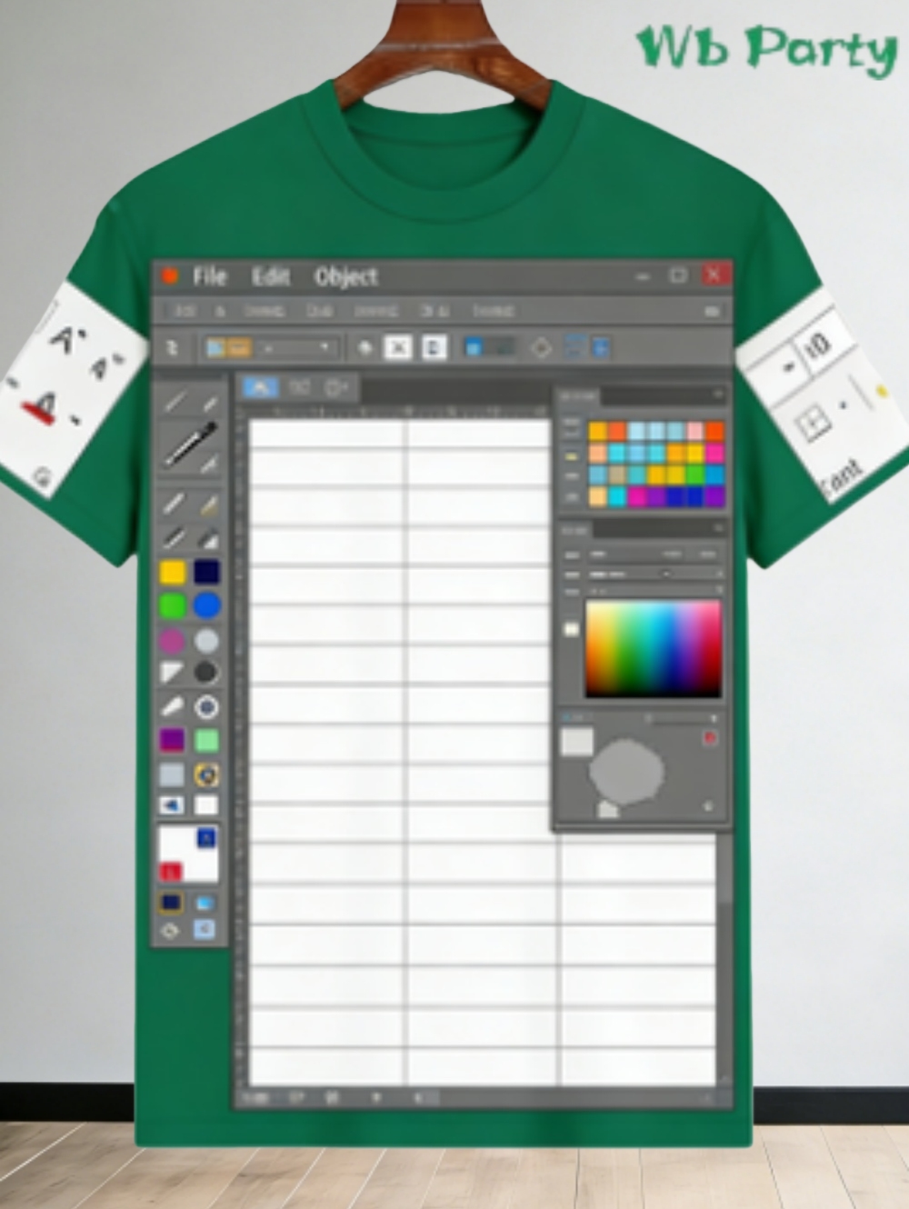 Casual Excel Tshirt for Men 3D - đánh giá và giá 3D Printing Design Software