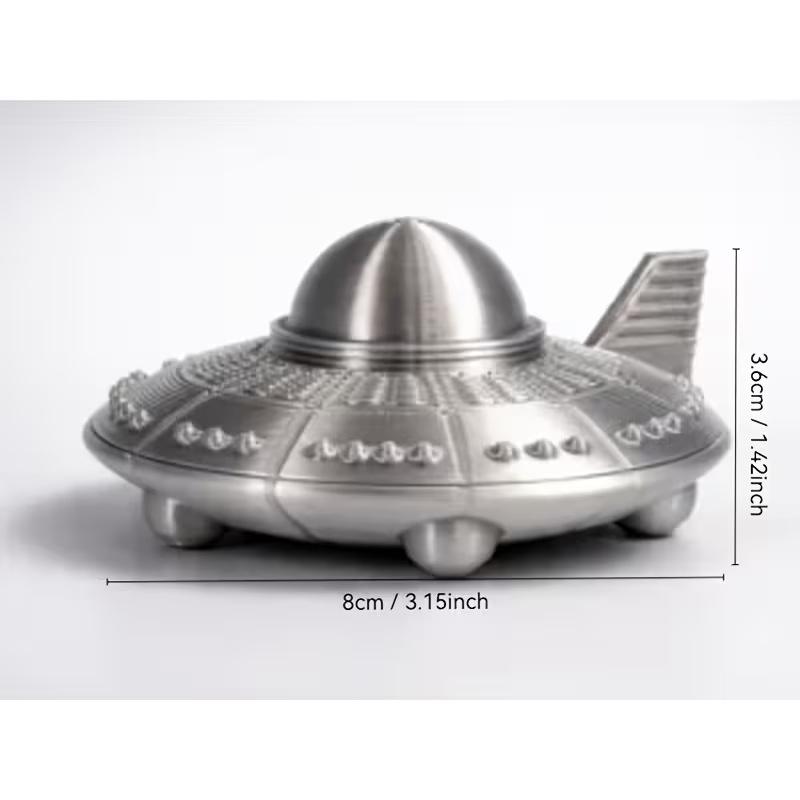 3D Printed UFO Figurines Retro - đánh giá và giá 3D Printing Nyc