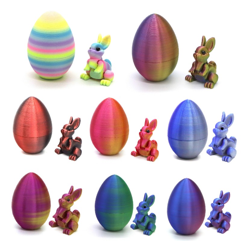 Easter Bunny Ornament 3D Print - đánh giá và giá 3D Printing Rabbit