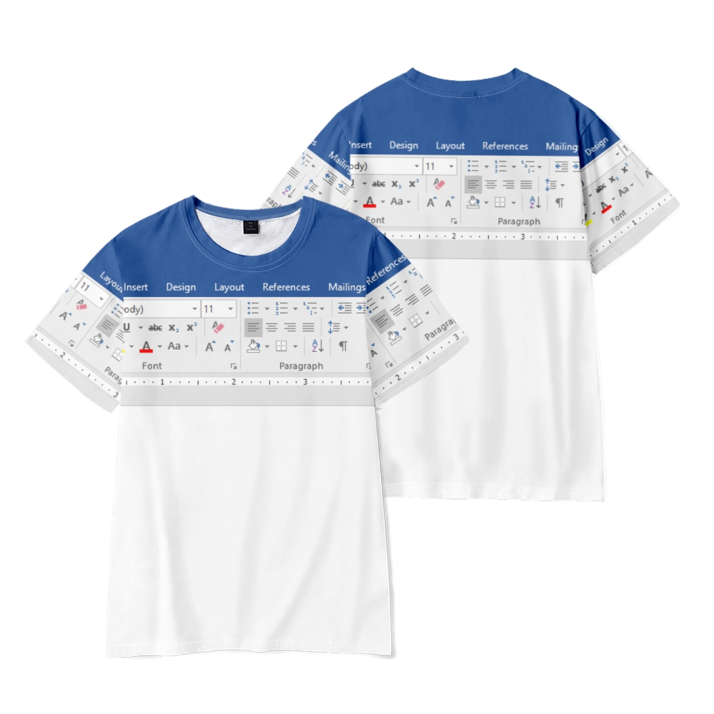 3D Casual Excel tshirt for Men - đánh giá và giá 3D Printing Design Software