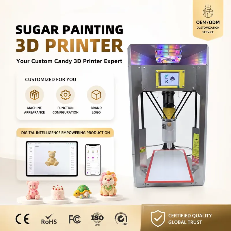 CE Certificate Sugar Art 3D Pr - đánh giá và giá 3D Printing Vendor