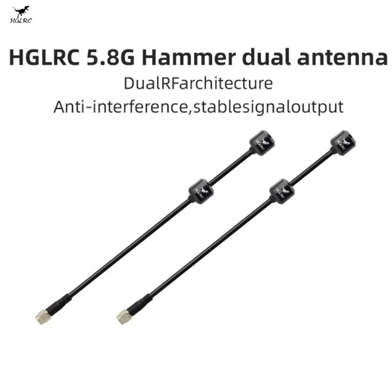 HGLRC 5.8G Hammer Dual Antenna - đánh giá và giá 3D Printing Drone