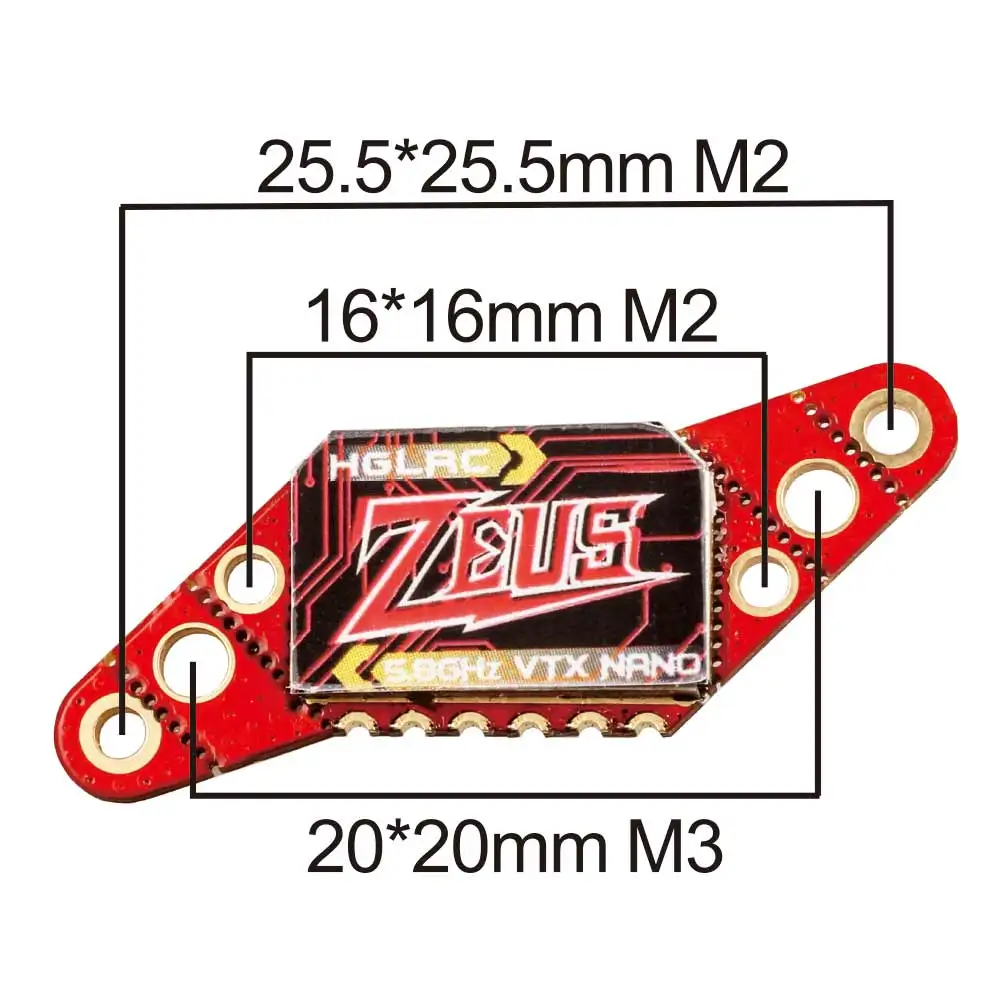 Hglrc Zeus Nano Vtx 5.8G 350Mw - đánh giá và giá 3D Printing Drone
