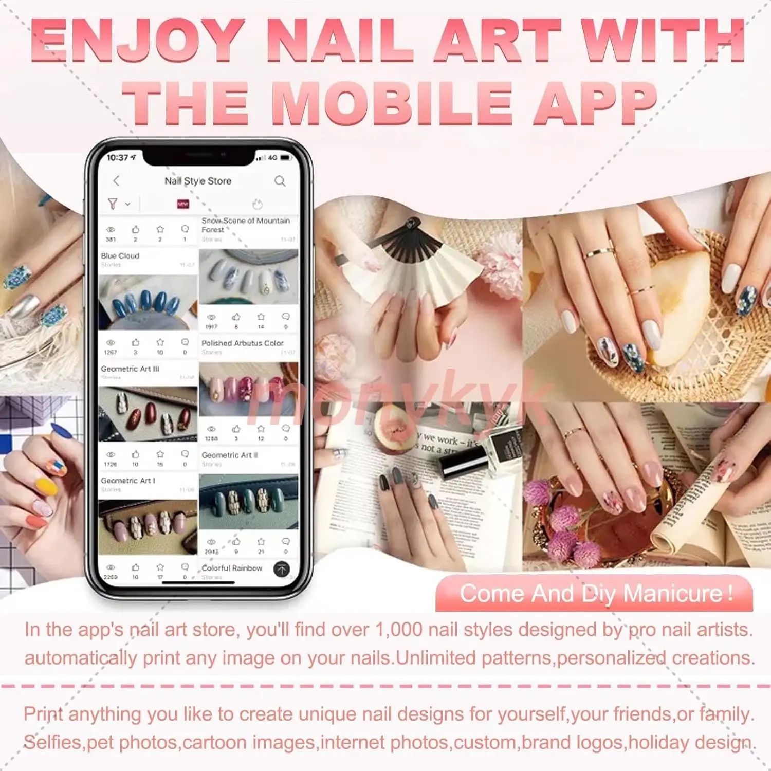 O2nails Nail Printer Machine K - đánh giá và giá 3D Printing Design Software