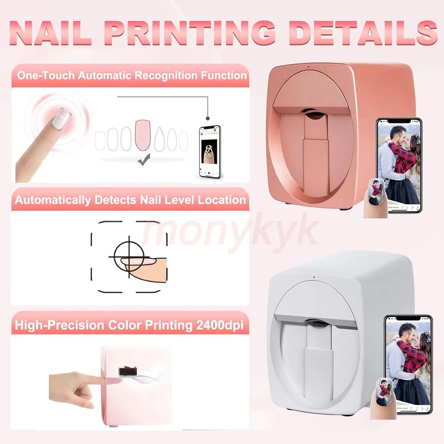O2nails Nail Printer Machine K - đánh giá và giá 3D Printing Design Software