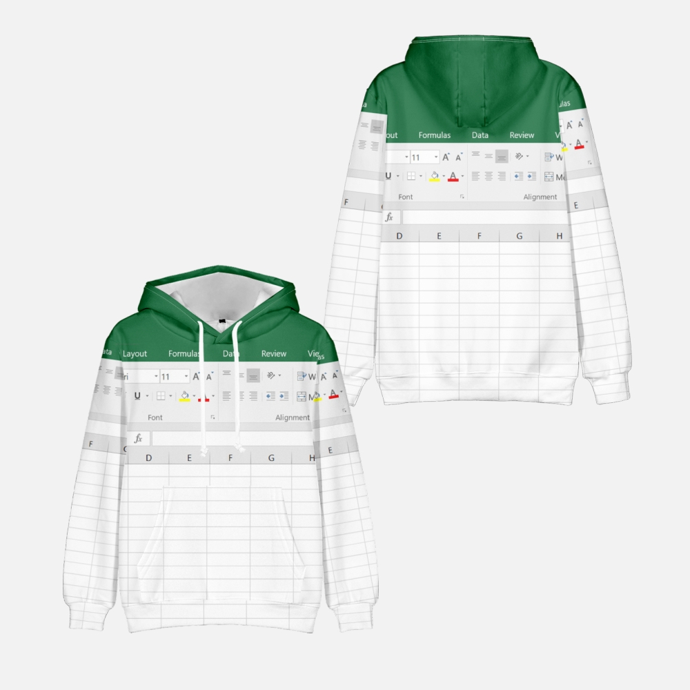 Casual Excel Hoodie For Men An - đánh giá và giá 3D Printing Design Software