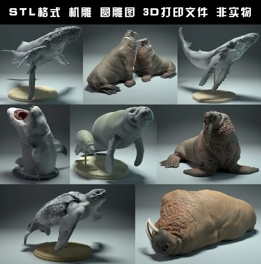 animals, polar bear, takin, wo - đánh giá và giá 3D Printing Rabbit