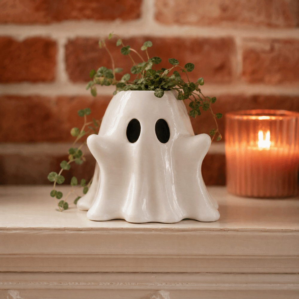 3D Printed White Ghost Vase Cr - đánh giá và giá 3D Printing Pot