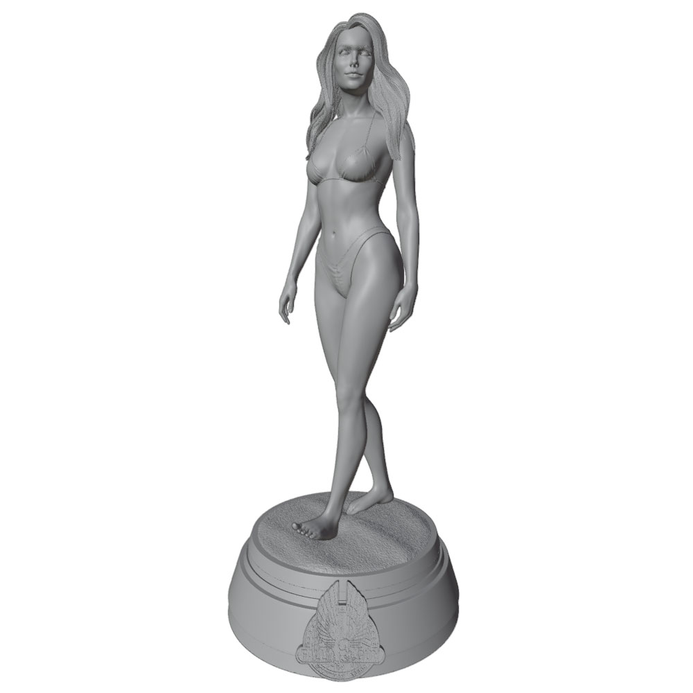 1/24  75mm Sexy Girl Resin Mod - đánh giá và giá 3D Printing Nyc