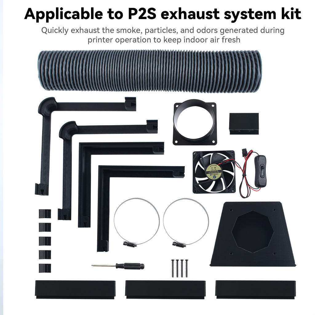 External Exhaust Fan Kit for B - đánh giá và giá 3D Printing Abs