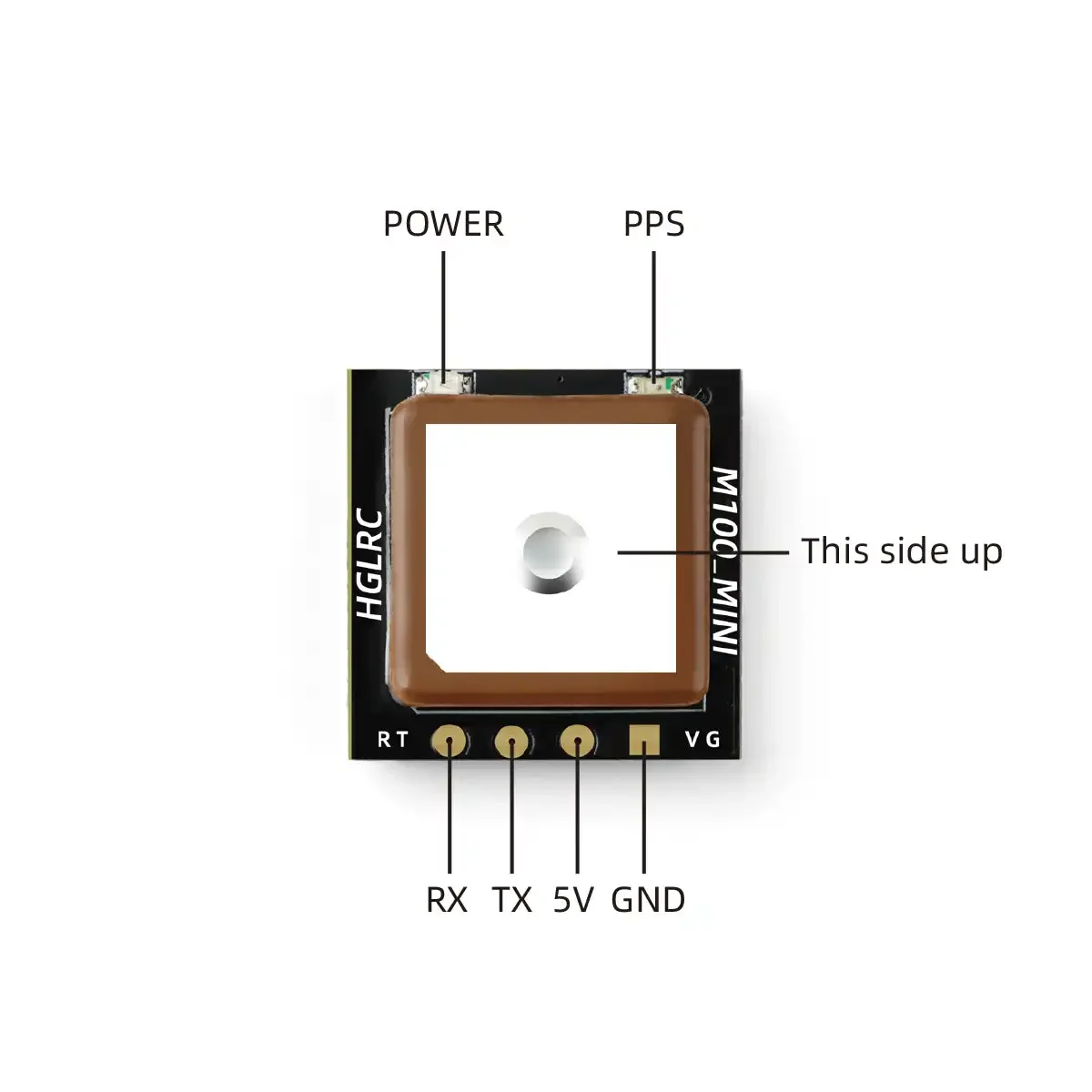 HGLRC M100 MINI GPS Module M10 - đánh giá và giá 3D Printing Drone