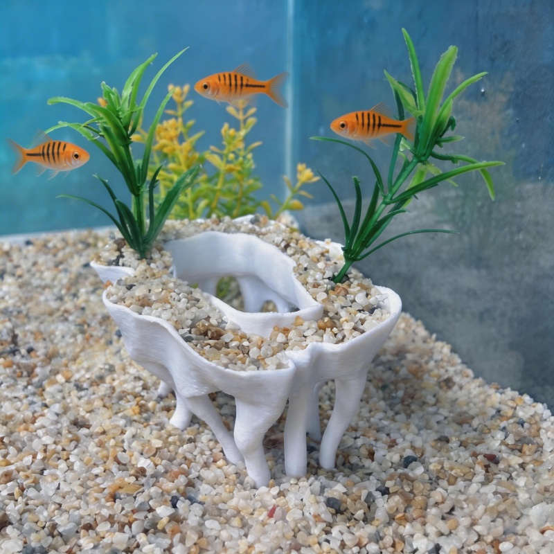 3D printed aquarium plants in  - đánh giá và giá 3D Printing Pot